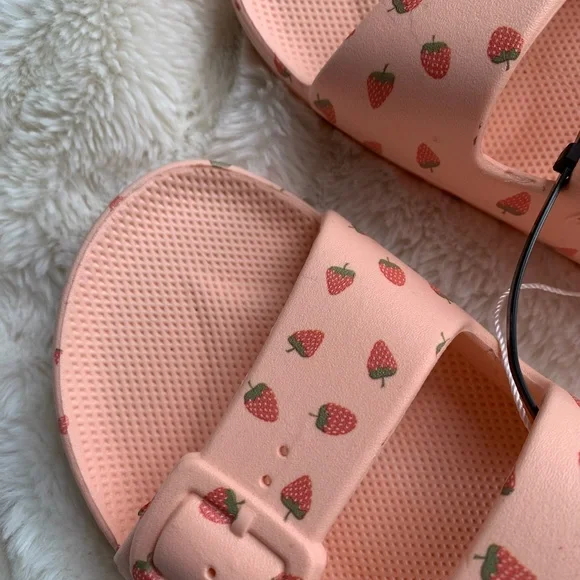 Freedom Moses Tuti Baby Strawberry Slide Sandals - Picture 12 of 14